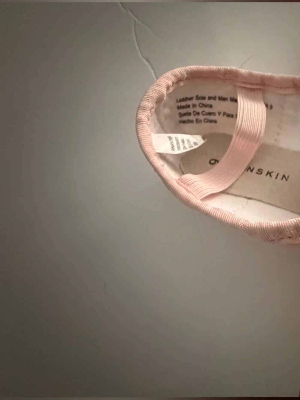 Danskin Kids Blush Ballet Flat and Dusty Rose Hook-and-Loop‎ Squeaky Sandal Set